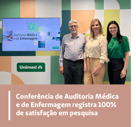 Confer&ecirc;ncia de Auditoria M&eacute;dica e de Enfermagem registra 100% de satisfa&ccedil;&atilde;o em pesquisa